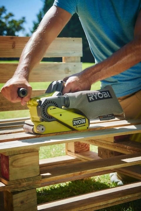 149992 RYOBI Båndsliber 18 V