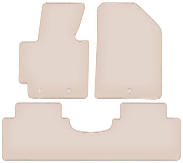 Måtter PREMIUM beige til Kia Soul II minivan 2013-