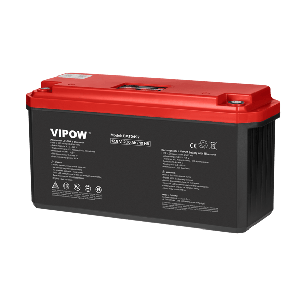 LiFePO4 200Ah gelbatteri