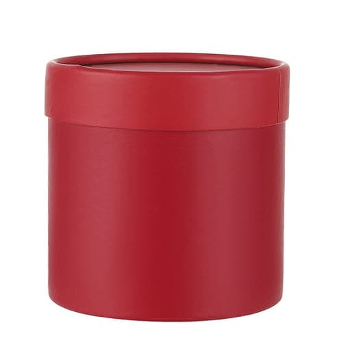 Blomlåda Rund 12,5 × 12,5 cm - Röd
