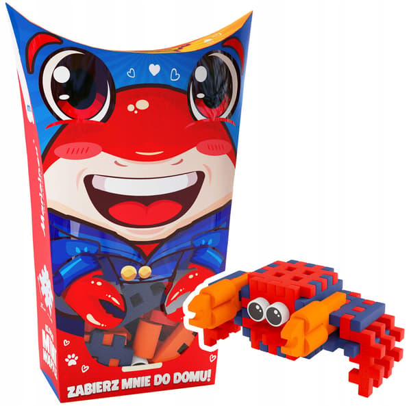 Marioinex Mini Waffle POKET PETS - KRABBE sæt