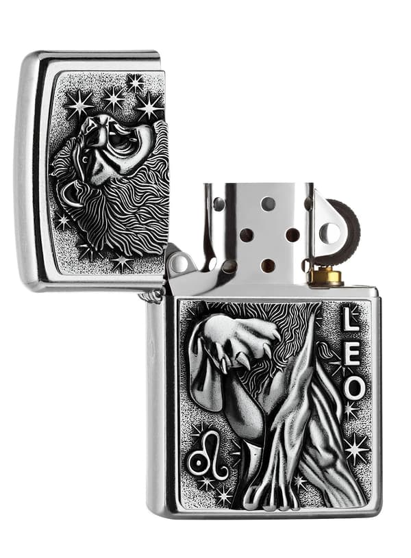 ZIPPO ZODIAC LEO løvelighter 2006497
