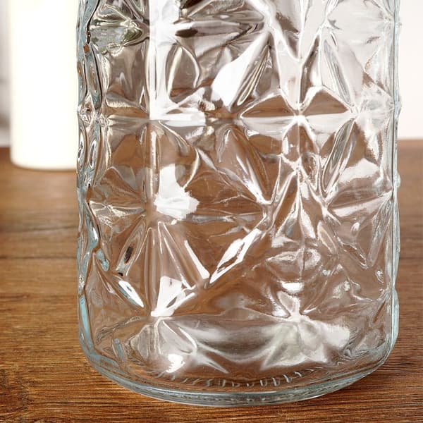 Glasflaske med klips 750 ml