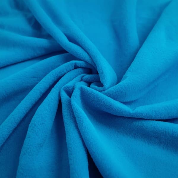 Fleece lagen Thermosoft - Blå 90x200
