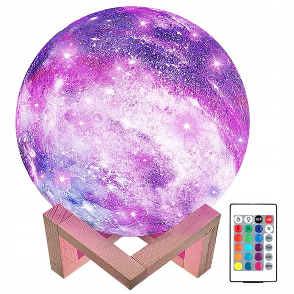 Måne RGB 15 valaisin 36 cm musta