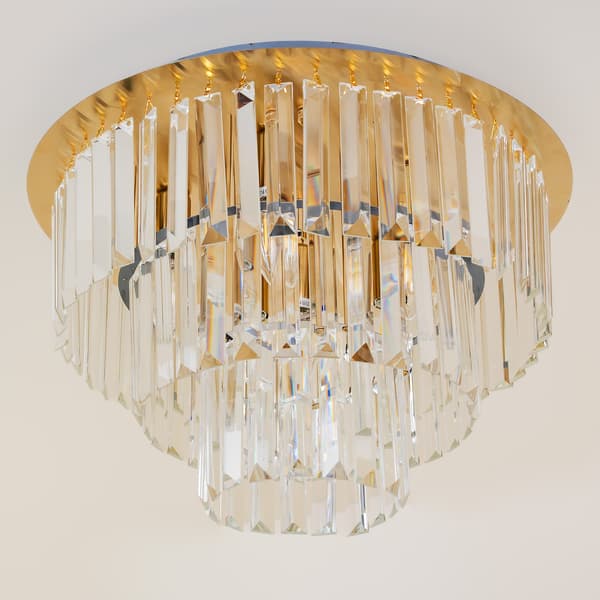 LOFTSLAMPE MILANO 6 E14 GULD MILAGRO ML1023