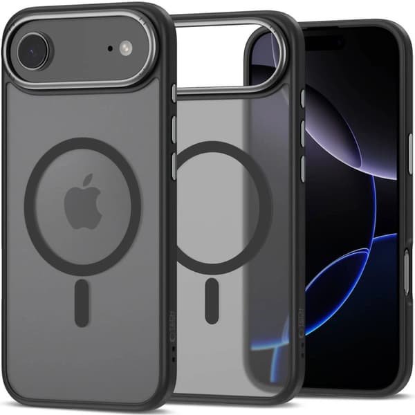 Tech-Protect MagEdge MagSafe-etui til iPhone 17 Air - Matsort
