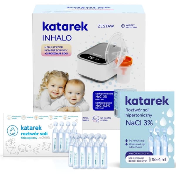 Kompressor Nebulizer Katarek inhalo, HelpMedi