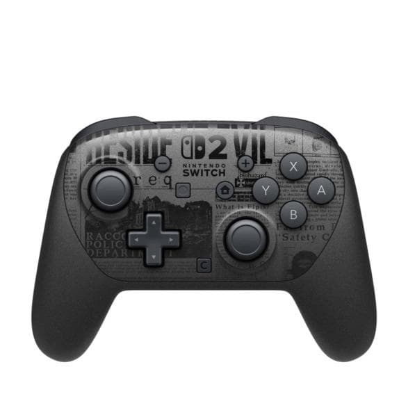 Trådløs kontrol NINTENDO Switch 2 Pro Resident Evil Requiem Edition Sort
