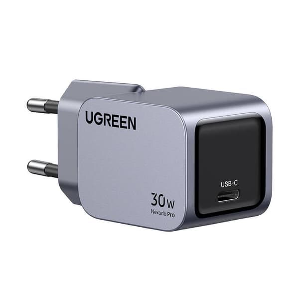 Ugreen Nexode Pro 30W seinälaturi, USB-C (harmaa)