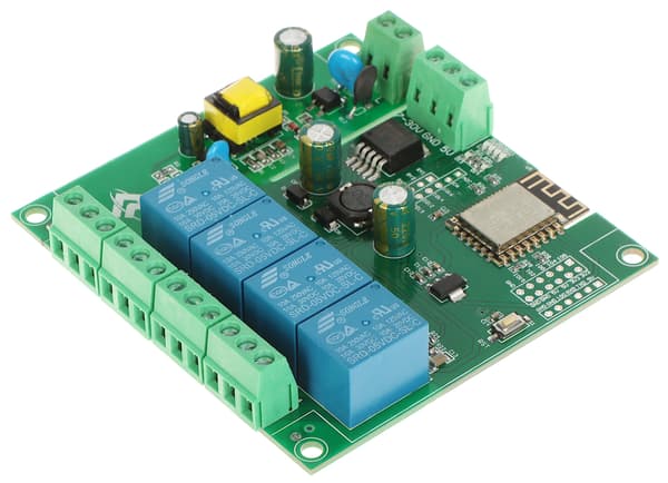 ESP12-4R-MV Wi-Fi-relemodaali