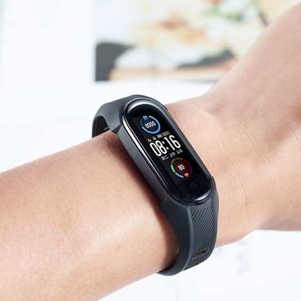 TECH-PROTECT ARMOR XIAOMI MI SMART BAND 5 / 6 / 7 / NFC MUSTA