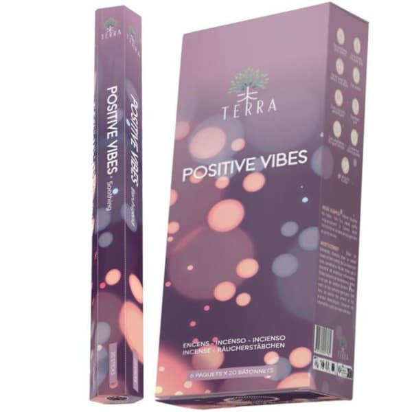 Terra Positive Vibes røgelsespinde 20 stk.