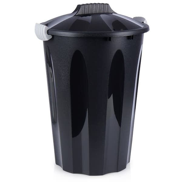 Plast sopkärl svart 40 l