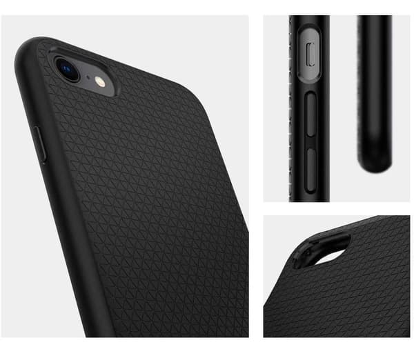 SPIGEN LIQUID AIR IPHONE 7/8/SE 2020/2022 SVART