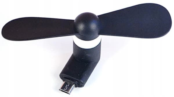 Micro USB Mini Bærbar Håndholdt Ventilator til Telefon