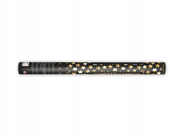 Rør med stjerner, guld, 60 cm 1 stk.