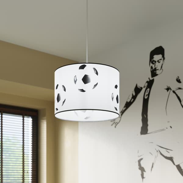 HÄNGLAMPA BOLL 1 E27 VIT SOLLUX SL.1424