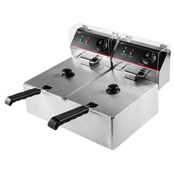 Mega-M elektrisk friturekar 2x6l 6kW 230V