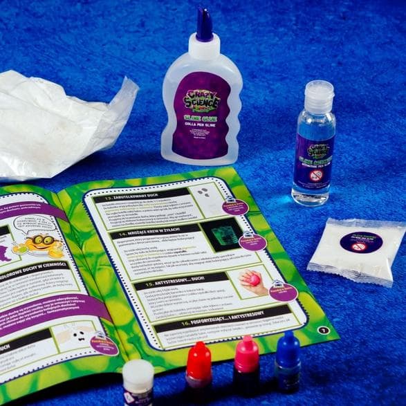 LISCIANI GIOCHI Crazy Science Creative Lelu. Slime in the Dark