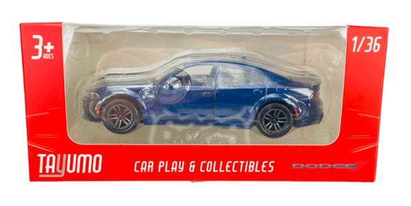 TAYUMO 2020 DODGE CHARGER SRT HELLCAT BLÅ 1:36 36145216
