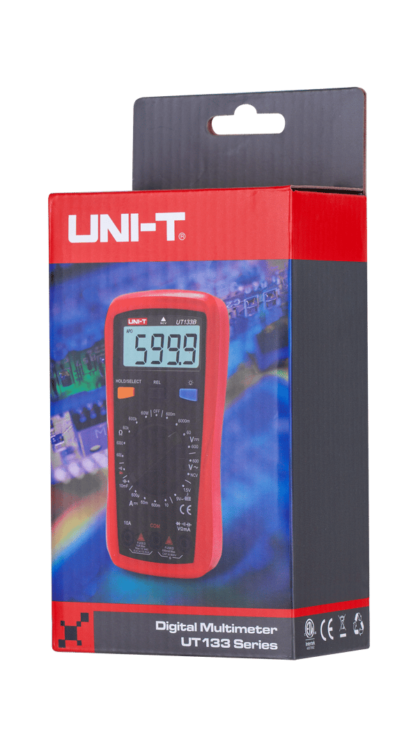 Multimeter Uni-T UT133B batteritest