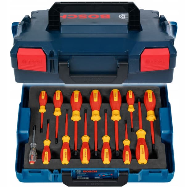 BOSCH VDE -RUUVIMEISSELISARJA 14-osainen + LB-TESTI