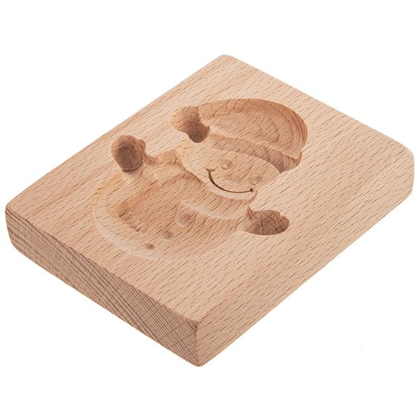 Træsnemand udstikker 11x9,5 cm