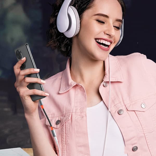 MCDODO USB-C MINI JACK 3,5 MM ADAPTER AUX-KABEL FÖR SAMSUNG APPLE DAC