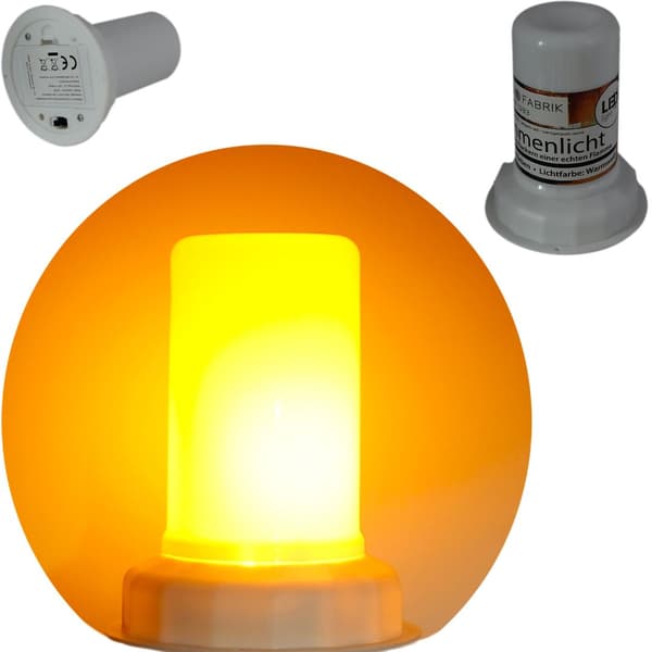 LED-LYSINDSATS LED-LANTERNE LIFE ILDEEFFEKT TIMER 6 TIMER