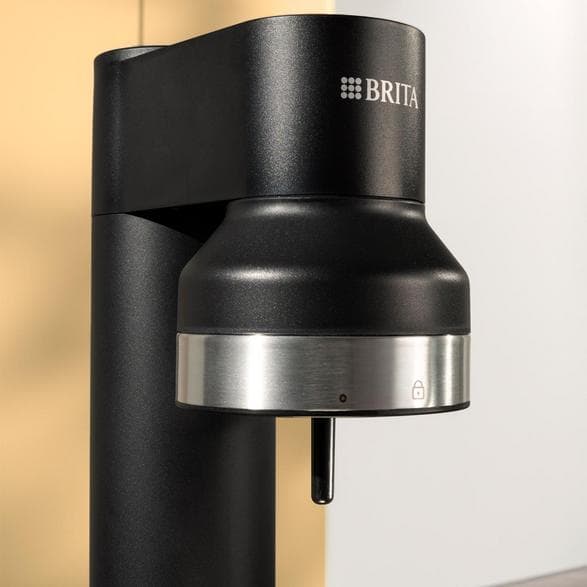 BRITA sodaTRIO Svart kolsyrat vattenmättnad
