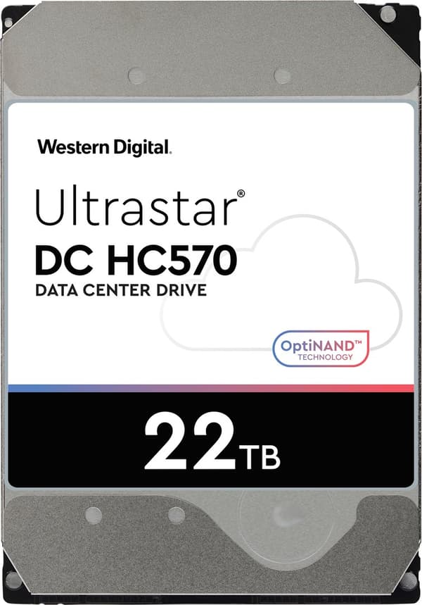 Western Digital Ultrastar 22TB SATA-kiintolevy 0F48155
