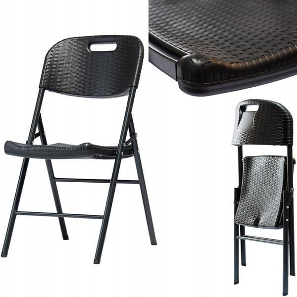FOLDBAR STOL HAVE CATERING KONTOR RATTAN SORT X4