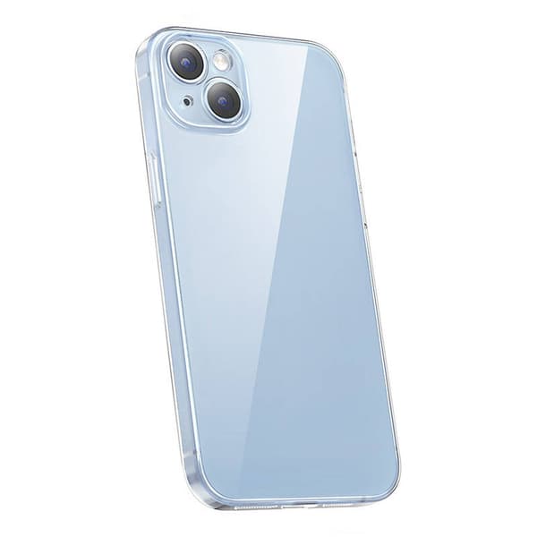 Baseus Crystal Series-cover til iPhone 14 Plus + hærdet glas