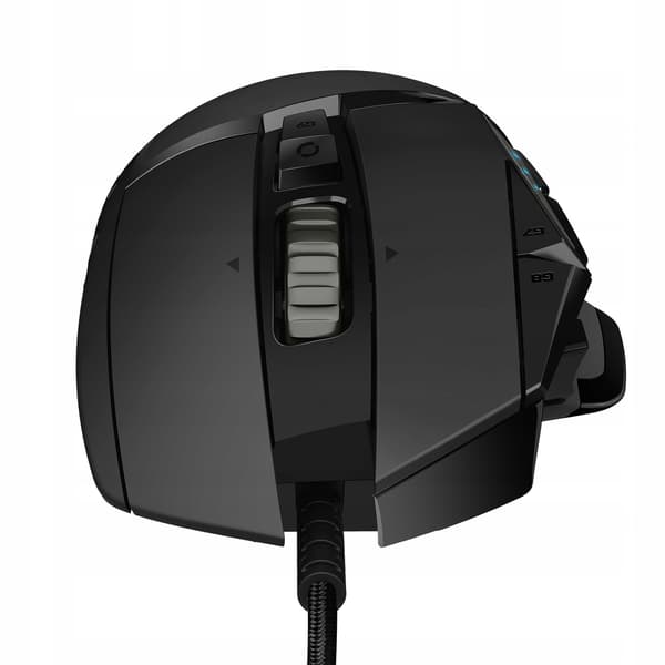 Logitech G502 HERO -pelihiiri, 25600 DPI, musta
