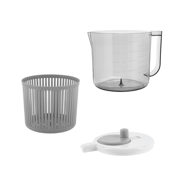 Teesa 2,5L salladstorkcentrifug