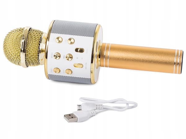 Mikrofoni WS-858 kullannärinen laukulla (40 kpl)