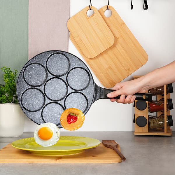 æggepande granit 7 huller BASIC LINE 26 cm