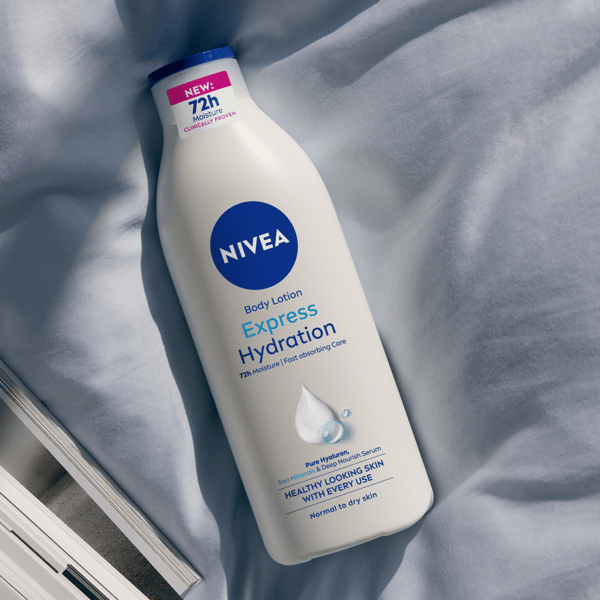 NIVEA Pikaisesti kostuttava kehonbalsami 400 ml