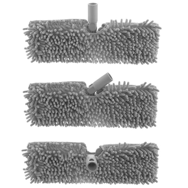 Udskiftelig dobbeltsidet indsats til flad mop CLEAN SYSTEM 41x12 cm