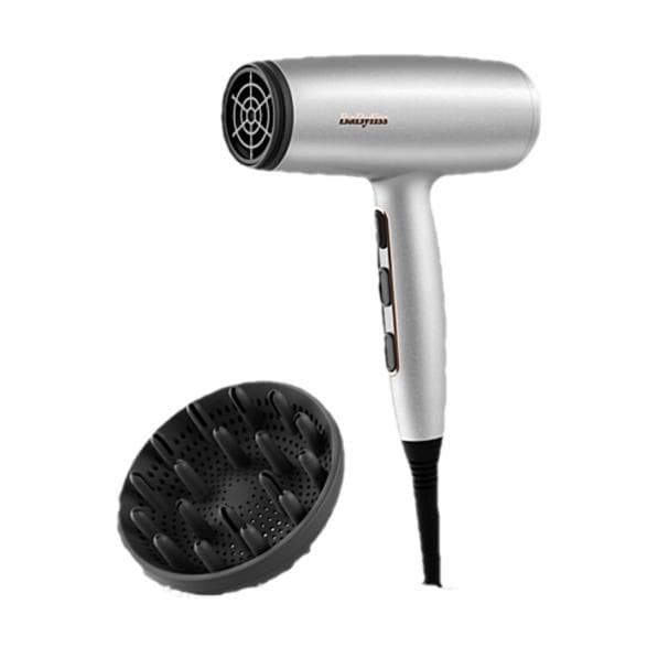 Babyliss D580DE Hårtørrer – Sølv, 2100 W