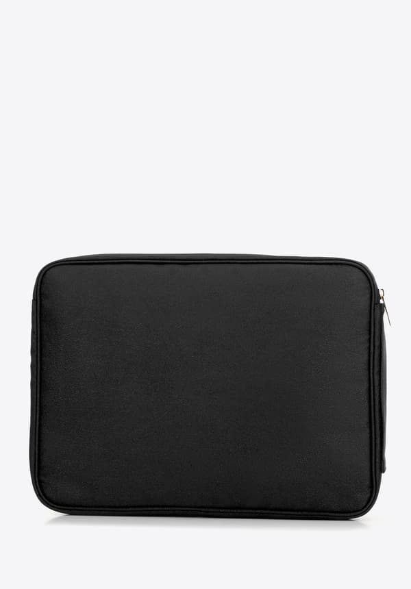 Wittchen Dame 15" Laptop Sleeve, Quiltet Front, Sort Polyester