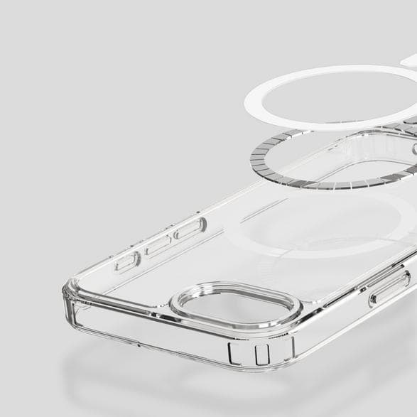 ARAREE Duple M -kotelo iPhone 16E:lle läpinäkyvä