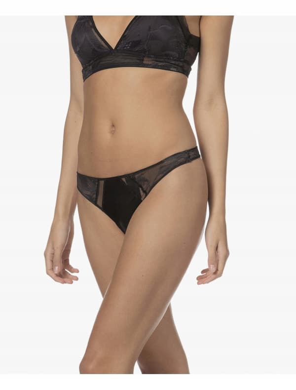 Calvin Klein dametrusser med blonder sort S
