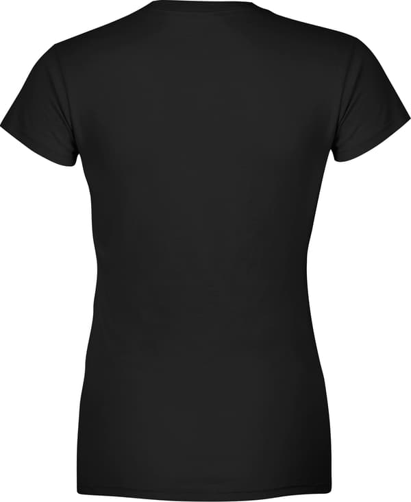 DAM-T-SHIRT MED RYMDSOLSYSTEM-TRYCK