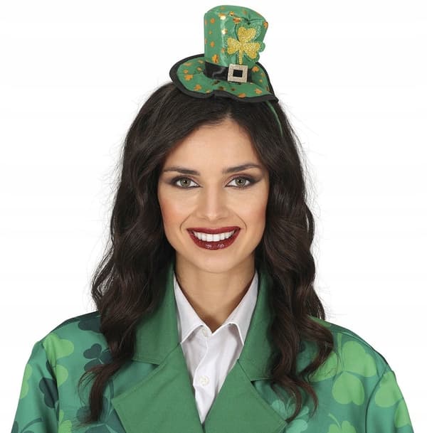 St. Patricks Day kløvergrøn hat pandebånd