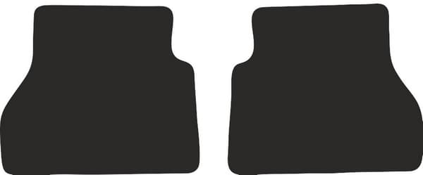 bakre golvmattor för Ford B-MAX minivan 2012-2017
