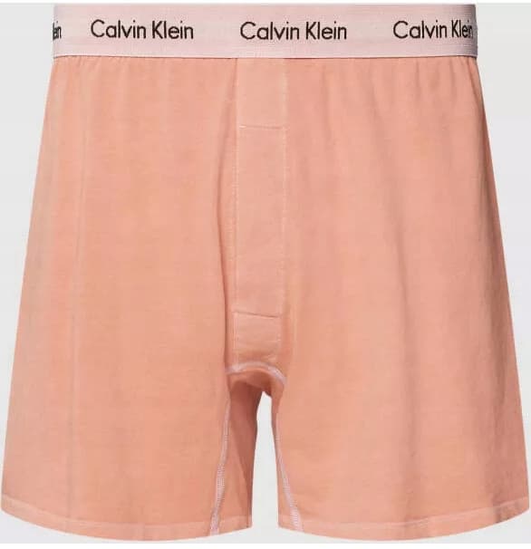 Calvin Klein herr orange boxershorts med logotyp S