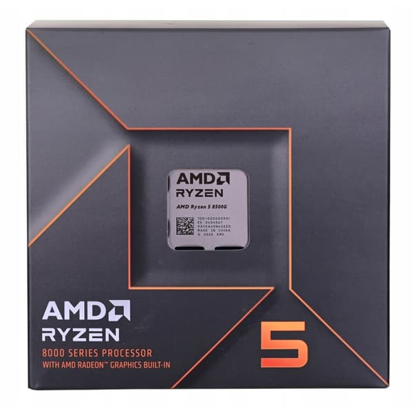 AMD Ryzen 5 8500G-processor, 6 kerner, 3,5 GHz