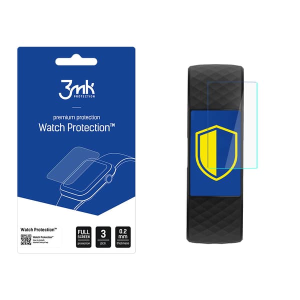 FitBit Charge 4 - 3mk kellonsuoja ARC